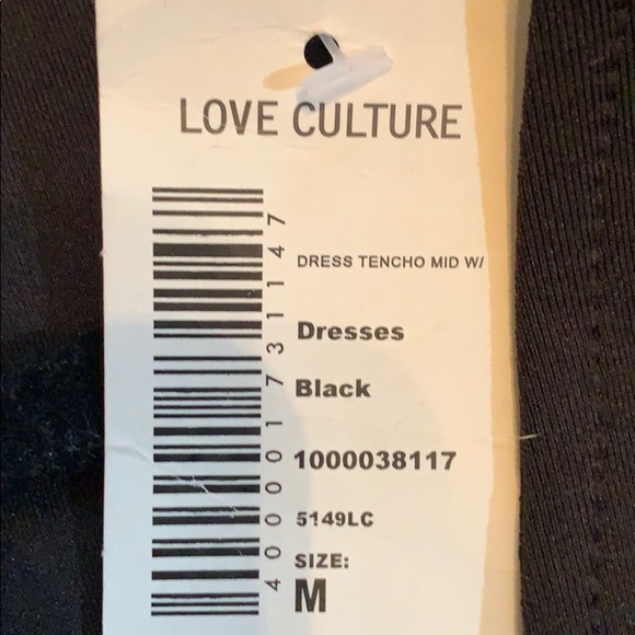 NWT BLACK GOLD ZIPPER BODYCON DRESS - Picture 3 of 5